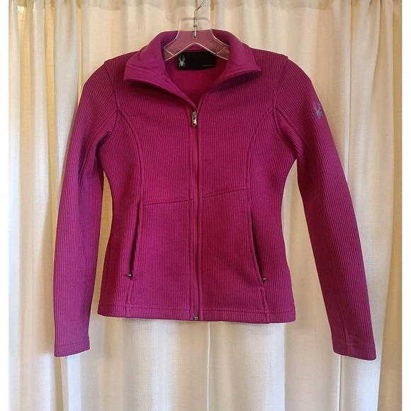 Spyder Women's Pink Size XXS TP Endure Full-Zip‎ Mid Weight Stryke Jacket - Picture 1 of 8